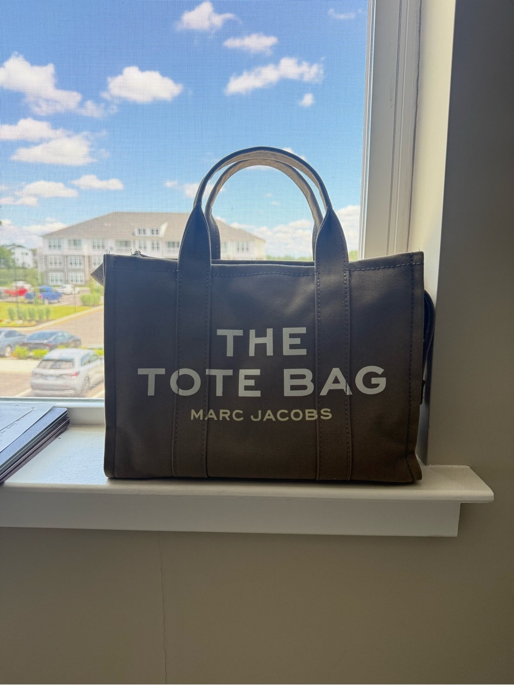 Olive Green Marc Jacobs Tote Bag